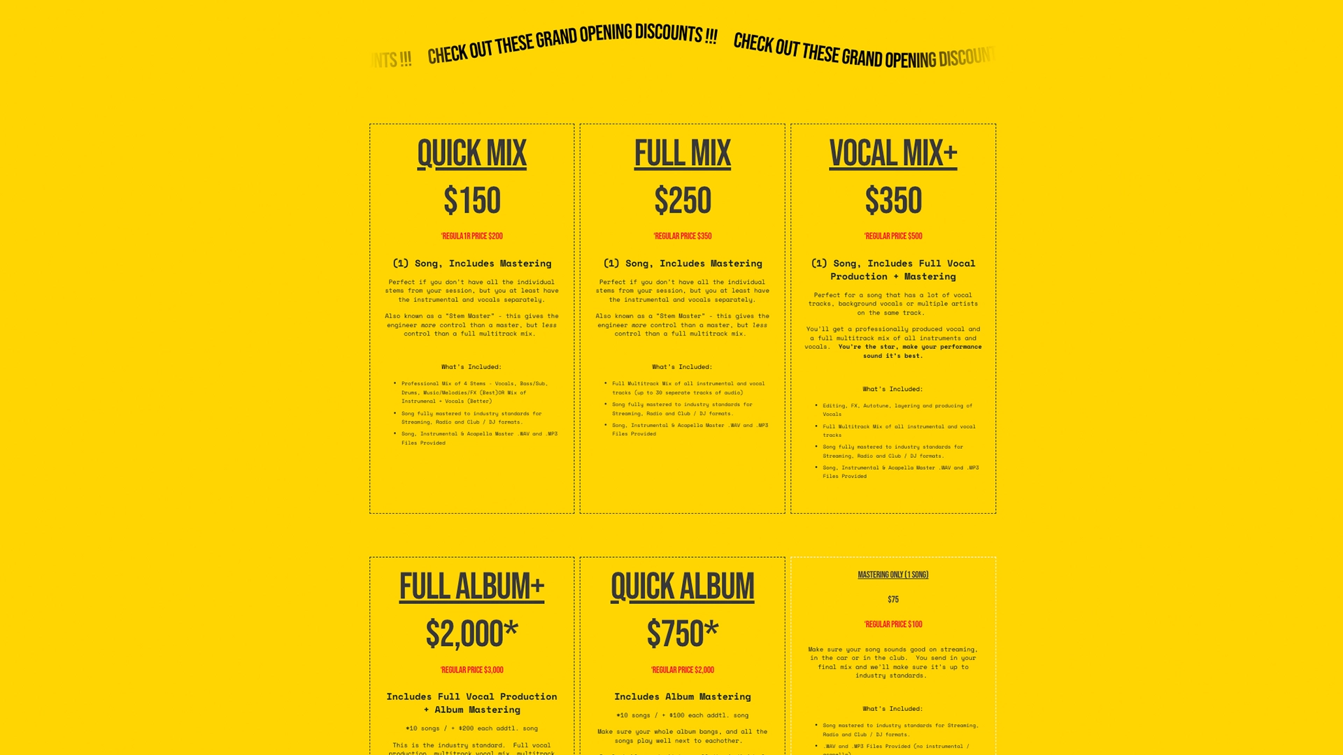 Corner Store web design image 04